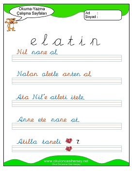 inorm Grubu Çalışma Sayfaları